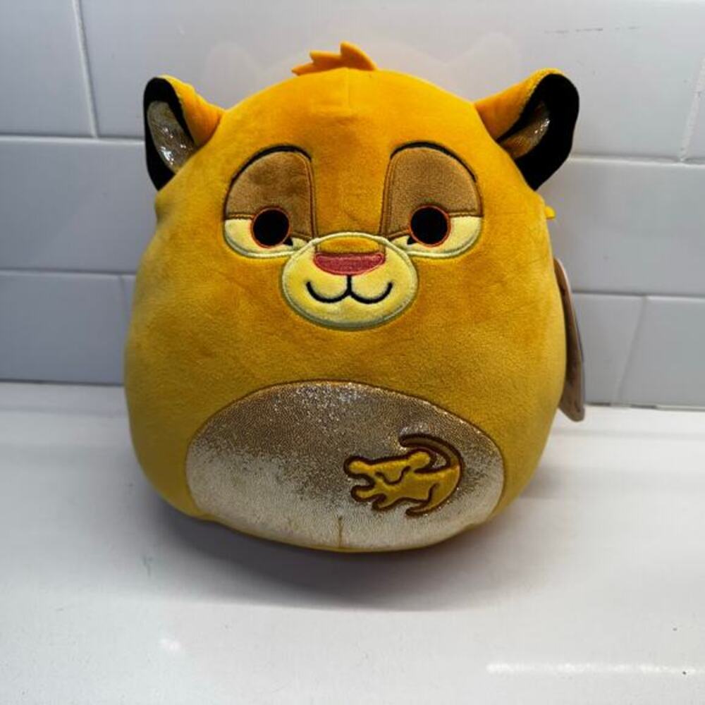 Disney Lion King Simba Squishmallow Plush, NWT, 8”